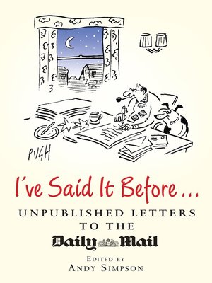 cover image of I've Said It Before...
